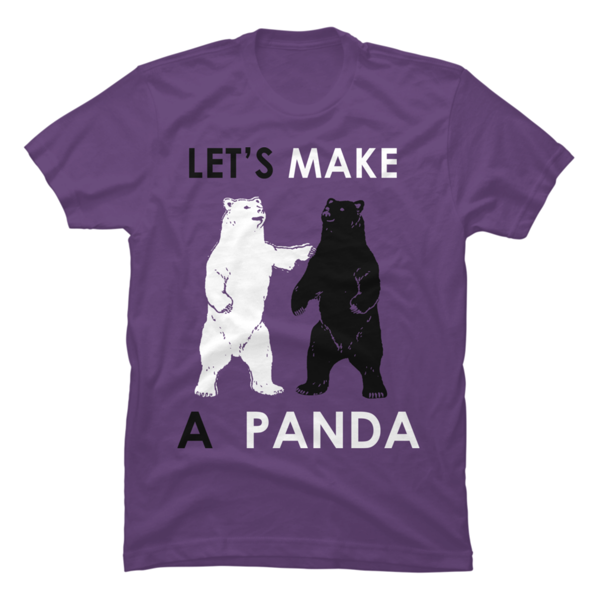 lets make a panda shirt lets make a panda shirt